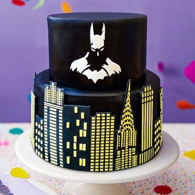 Creative Fondant Batman Cake