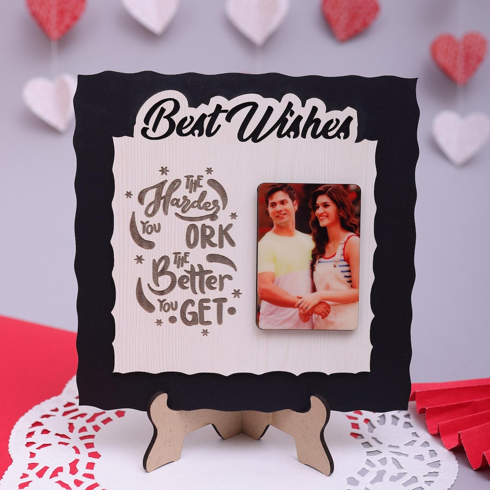  Best Wishes Engraved Frame