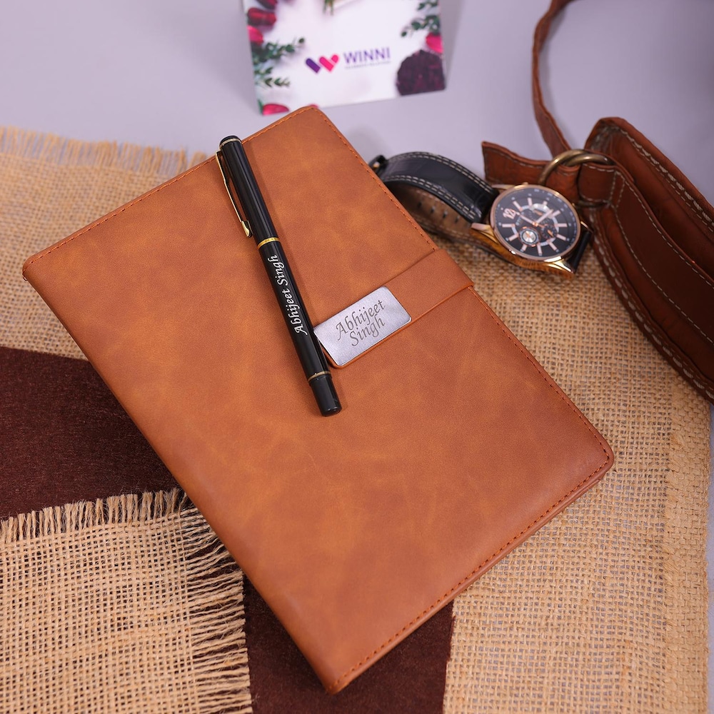  Personalized Pen And Diary Combo