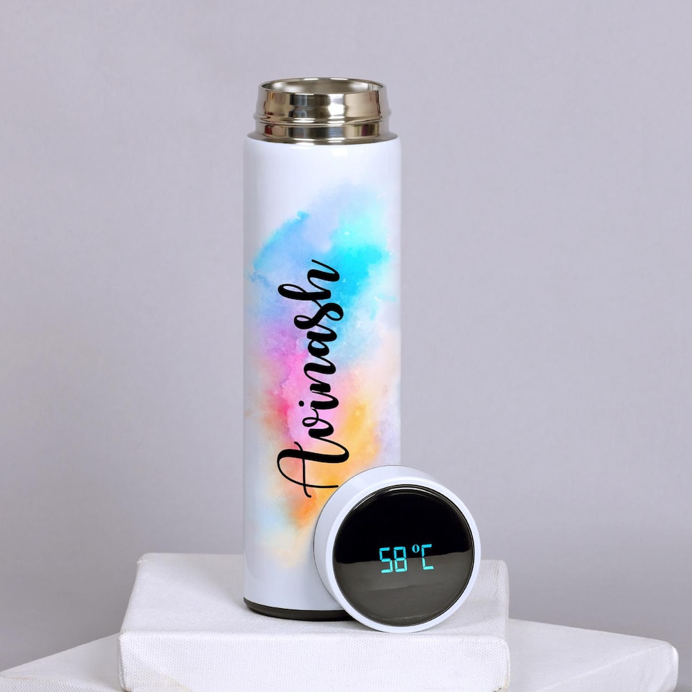  Radiant Colors Personalized Temperature Bottle